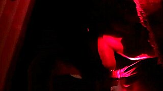 a single lonely male strokes his cock alone in his room, seeking release through masturbation