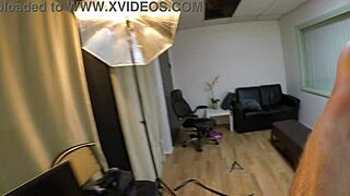 violet coxxx gets creamy in casting! 💦