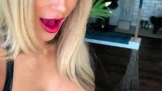 Woman In Wetlook Suit And Patent Leather Boots Shows Off Ass And Gets Licked!