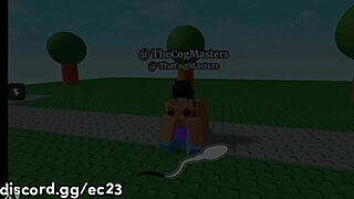roblox girl rides cock hard in roblox