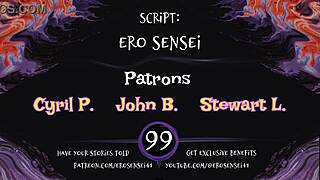 i'm listening to this erotic audio as a boy becomes a man, getting so wet!