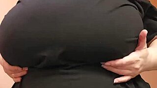 Huge Titty Sarah Shows Off Massive Boobs