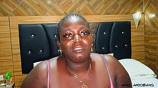 An obese woman, Princess Ruth, auditions for a casting couch scene