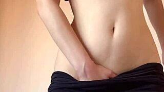 Wow! Cute small 18+ amateur fingers and dildos to wild orgasm!