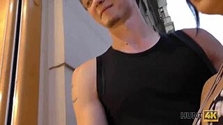 Hunt4k skinny babe Erica Black needs cash, so she becomes a slut.