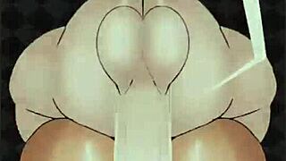 Komi Nagatoro futa dominates with toy play and titty action.