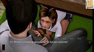 academy students explore the 69 position in a playful game scenario