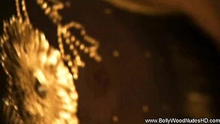 Exotic Lover from Erotic India Teasing with Striptease