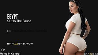 Yo, slut in the sauna ready for action?