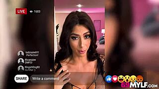 Milf influencer shares daily videos online