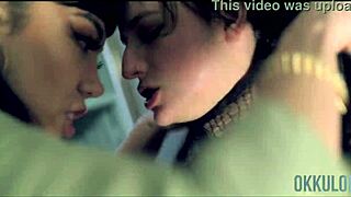 Puck Lana Rough Sloppy Lesbian Spit Kissing