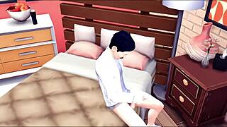 Solo guy joins group for threesome cumshot fun