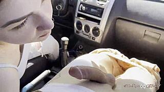Suck Your Cock While Driving? Quickie Fun