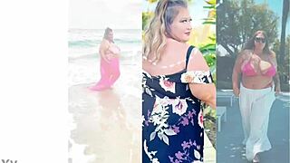 Perfect ass slut begs for cock in rough sex