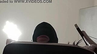 tied up blindfolded latina milf endures mouth pussy ass fucking