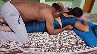 Devar fucks beautiful hot bhabhi in cute indian setting