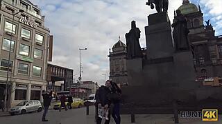 Hunt4k die vollbusige brunette jocelyne z l�sst sich ihre rasierte fotze gegen geld ficken