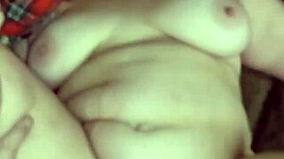 Hairy Pregnant Pussy Filled with Cum in Intense Creampie Scene