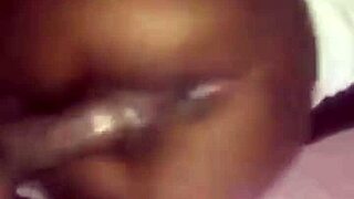 La Skinny Loves Riding Huge Black Cocks Hard