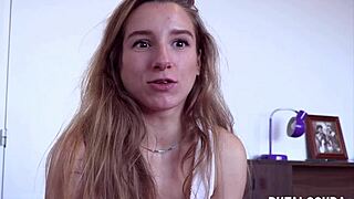 Putalocura slams horny teen Elisa Sol hard after dirty talk.