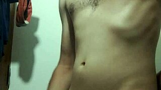 undressing slowly in the bathroom for a private solo session