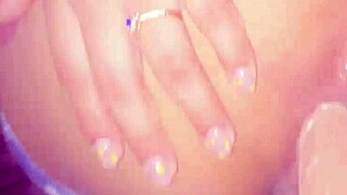 Huge Dildo in Latina Stepsister's Ass