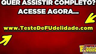 Hot Brunette Brazilian Gives Pussy Tea On 25cm Dick