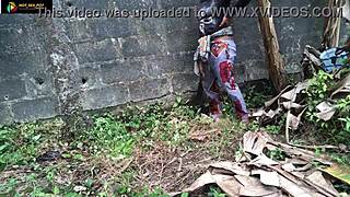 Two Farmers Fuck Themselves in the Bush