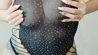 My Stepmother’s Big Tits Beg for Close-Up Creampie Action