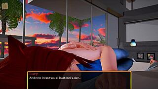 my new family 330 redhead rides monster cock cowgirl style