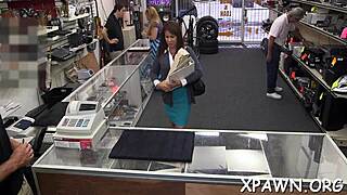 Uh, sex in shop just happenin’ with hardcore bangin’ now