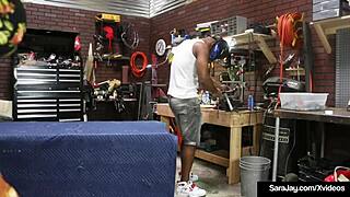Pawg Milf Sara Jay Gets Dick Drilled By Garage Dudes With Big Thick Cocks!