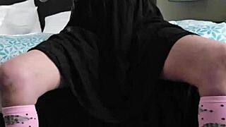 adorable petite emy angel smiles cutely in close-up