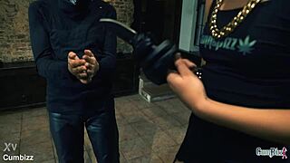 Breaking the quiet with big ass gaping