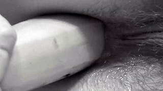 Milf In Stockings Gets Unusual Anal Penetration.