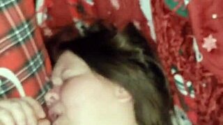 Hairy Pregnant Pussy Filled with Cum in Intense Creampie Scene