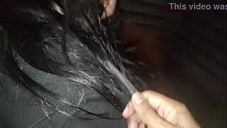 best friend swallows all on balcony, neighbor almost sees