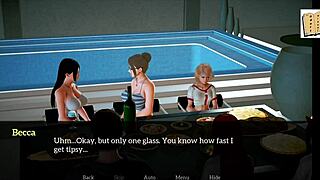 bold milf and teen with monster cock