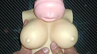 trio kissy and dolly blowjob anal sex cum on tits