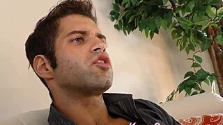 I watch my slut get facialized while fucking big black cock