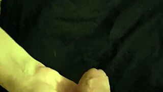 Lady Gives Glass Wank With Teasing Strokes