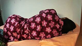 step mom, wanna share bed tonight?