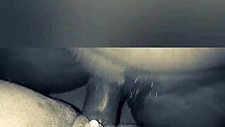 omg, phat ass ebony step sister squirting while riding black cock 😍