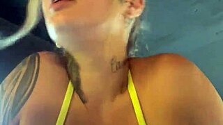 Gym workout wet pussy exposed