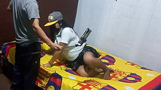 i found my stepmom recording erotic stuff, then she asked me to help with the homemade sex tape