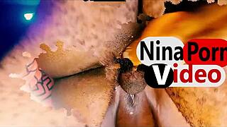 watch the intimate missionary fuck with my ebony neighbor next door, young girl with ass, clothes ripped, slutty orgasm.