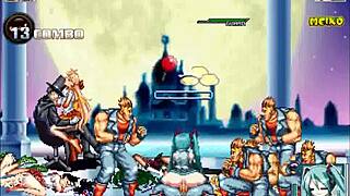 Hentai Miku gets wild in Japanese gangbang action