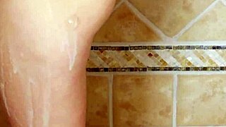 Skinny Teen 18+ Brunette Enjoys A Steamy Shower After Photoshoot