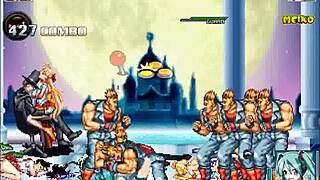 Hentai Miku gets wild in Japanese gangbang action