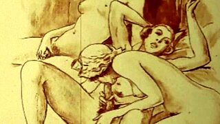 Explore these vintage erotic drawings from the antique era